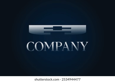 Simple Company Business logo vector design