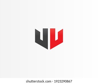 Simple company icon logo design identity