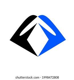 simple company logo on white background
