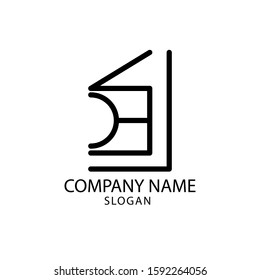 simple company logo vector design