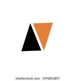 simple company logo vector on white background