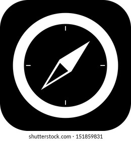 simple compass icon