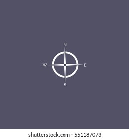 Simple Compass Icon
