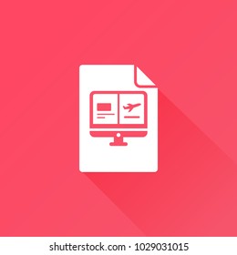 simple computer icon