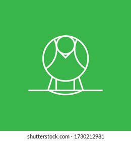 Simple concept modern logo template  