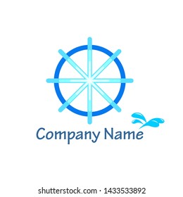 simple concept of a round logo design