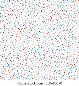 Simple confetti  background. Colorful seamless pattern. Vector illustration.