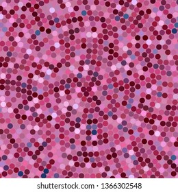Simple confetti background, vector illustration. Pattern with mixed small pink, purple spots.