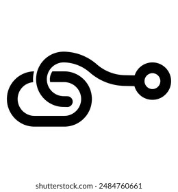 simple connection icon illustration design