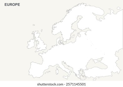 A simple continental world map with each continent depicted as a single solid shape