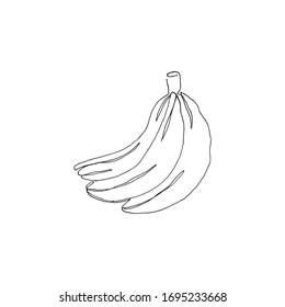Simple continous line art. Minimalist vector illustration. Great for invitation, greeting card, packages, wrapping, premade logo, business card, stationery, etc.