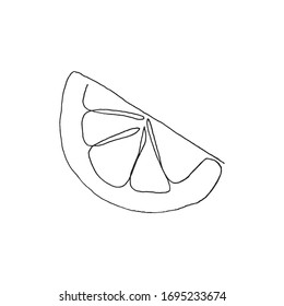 Simple continous line art. Minimalist vector illustration. Great for invitation, greeting card, packages, wrapping, premade logo, business card, stationery, etc.