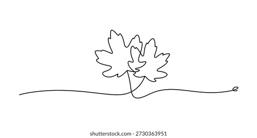 A simple continuous line