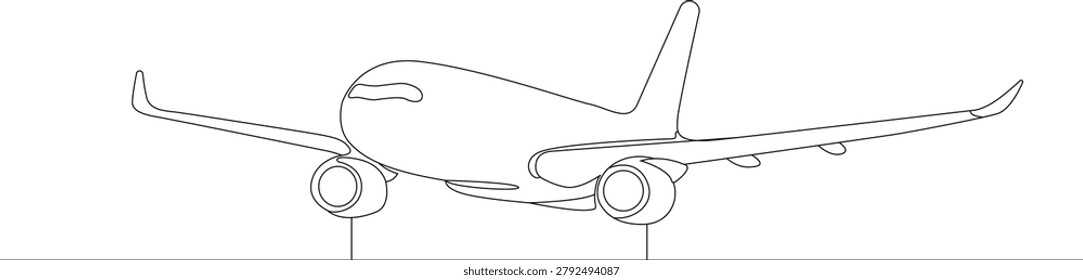 a simple continuous line