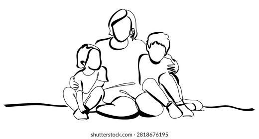A simple continuous line