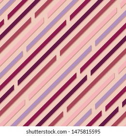 Simple contrast background of diagonal lines. Seamless pattern. Juicy colors. Modern geometric style, design.