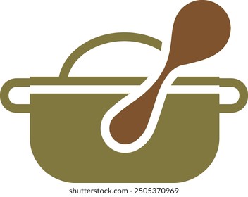 simple cooking logo icon vetor 