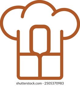 simple cooking logo icon vetor 