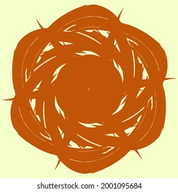 simple and cool abstract symbol