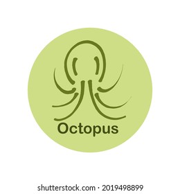 vector de logotipo de animal fresco simple