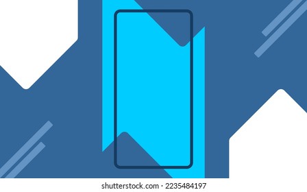 A simple and cool flyer background