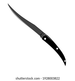 simple and cool knife vector design
