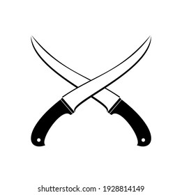 simple and cool knife vector design