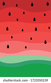 A Simple But Cool Watermelon Background