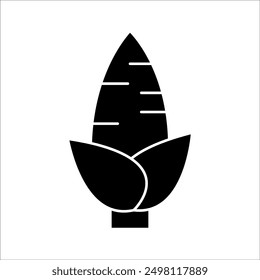 simple corn vector icon design