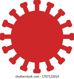 A simple Corona Virus Illustration