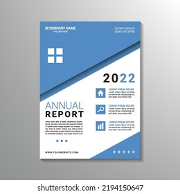 simple corporate brochure design mockup