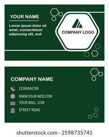 Simple  corporate business card design