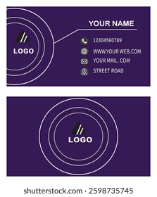 Simple  corporate business card design