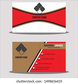 Simple Corporate Business Card Template