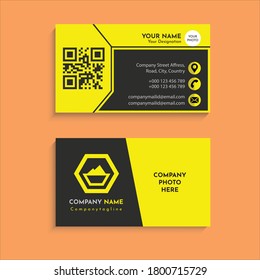 Simple Corporate Business Card Template
