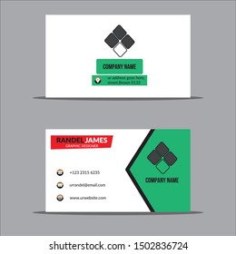 Simple Corporate Business Card Vector