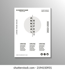 simple corporate cover design template
