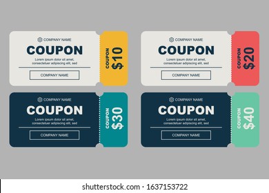 407,207 Coupon template Images, Stock Photos & Vectors | Shutterstock