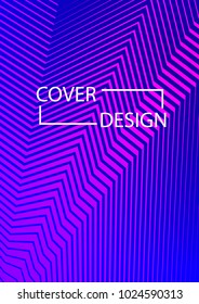 Simple Cover Design Simple Halftone Gradients Background. Future Cover Template. Vector Geometric Patterns. A4 size. Brochures, Flyers, Presentations, Leaflet, Magazine, Annual Report
