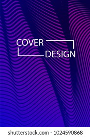 Simple Cover Design Simple Halftone Gradients Background. Future Cover Template. Vector Geometric Patterns. A4 size. Brochures, Flyers, Presentations, Leaflet, Magazine, Annual Report
