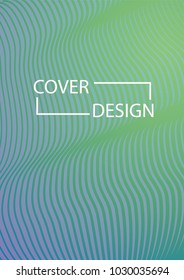 Simple Cover Design Simple Halftone Gradients Background. Future Cover Template. Vector Geometric Patterns. A4 size. Brochures, Flyers, Presentations, Leaflet, Magazine, Annual Report
