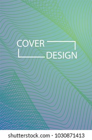 Simple Cover Design Simple Halftone Gradients Background. Future Cover Template. Vector Geometric Patterns. A4 size. Brochures, Flyers, Presentations, Leaflet, Magazine, Annual Report
