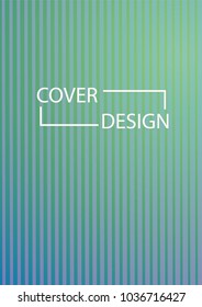 Simple Cover Design Simple Halftone Gradients Background. Future Cover Template. Vector Geometric Patterns. A4 size. Brochures, Flyers, Presentations, Leaflet, Magazine, Annual Report
