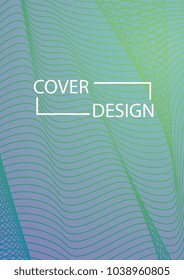 Simple Cover Design Simple Halftone Gradients Background. Future Cover Template. Vector Geometric Patterns. A4 size. Brochures, Flyers, Presentations, Leaflet, Magazine, Annual Report
