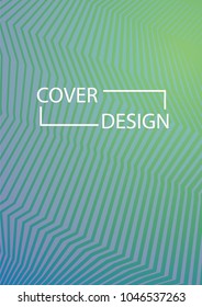Simple Cover Design Simple Halftone Gradients Background. Future Cover Template. Vector Geometric Patterns. A4 size. Brochures, Flyers, Presentations, Leaflet, Magazine, Annual Report
