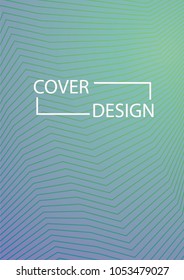 Simple Cover Design Simple Halftone Gradients Background. Future Cover Template. Vector Geometric Patterns. A4 size. Brochures, Flyers, Presentations, Leaflet, Magazine, Annual Report
