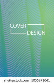 Simple Cover Design Simple Halftone Gradients Background. Future Cover Template. Vector Geometric Patterns. A4 size. Brochures, Flyers, Presentations, Leaflet, Magazine, Annual Report
