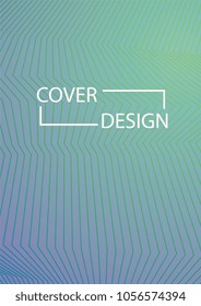 Simple Cover Design Simple Halftone Gradients Background. Future Cover Template. Vector Geometric Patterns. A4 size. Brochures, Flyers, Presentations, Leaflet, Magazine, Annual Report
