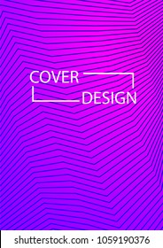 Simple Cover Design Simple Halftone Gradients Background. Future Cover Template. Vector Geometric Patterns. A4 size. Brochures, Flyers, Presentations, Leaflet, Magazine, Annual Report
