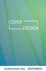 Simple Cover Design Simple Halftone Gradients Background. Future Cover Template. Vector Geometric Patterns. A4 size. Brochures, Flyers, Presentations, Leaflet, Magazine, Annual Report
